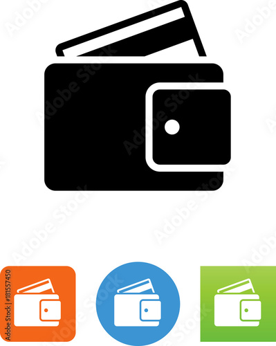 Wallet With Credit Card Icon