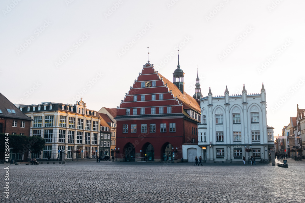 Obraz premium Impressionen aus Greifswald und Wieck