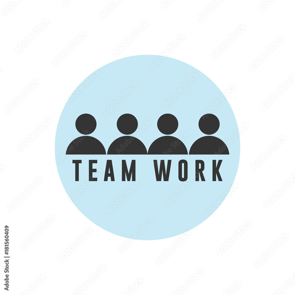 Team Work Logo Vector Template Design Team Work Logo Vector Template Design