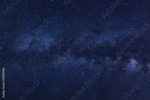 Milky way galaxy with stars and space dust in the universe © sripfoto