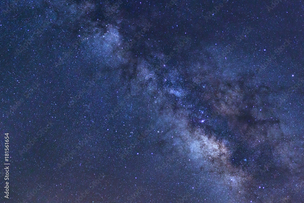 Fototapeta premium Milky way galaxy with stars and space dust in the universe