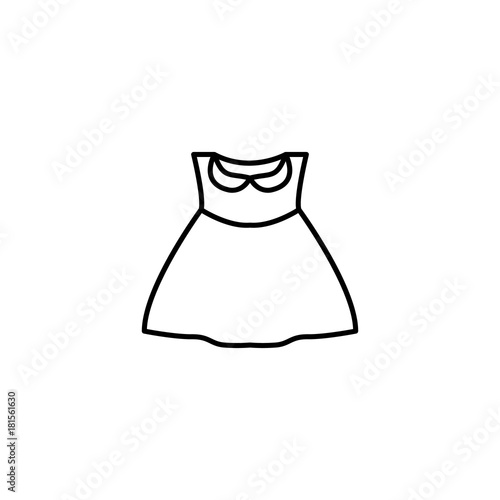baby dress icon