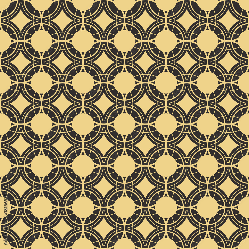 Abstract art deco seamless modern tiles pattern