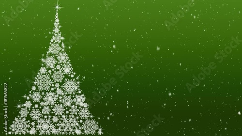 Christmas Tree Snowfall