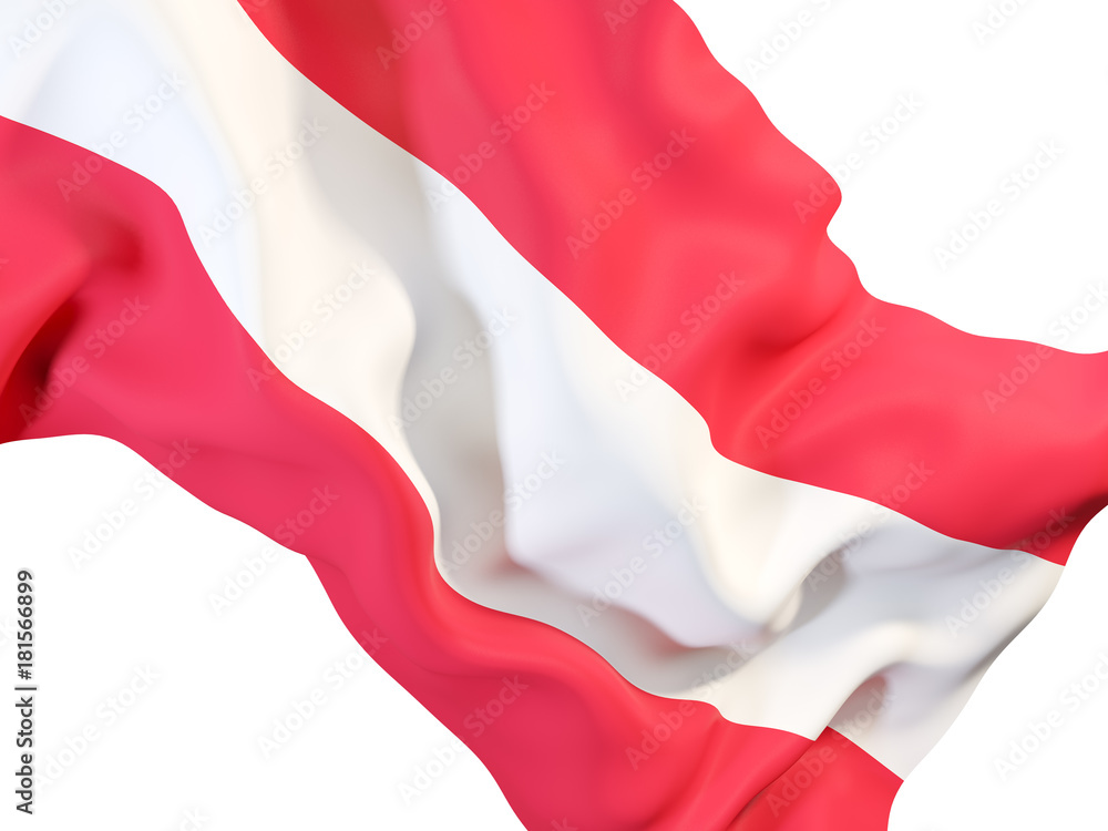 Waving flag of austria Waving flag of austria