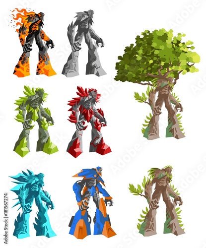 monsters giants titans collection