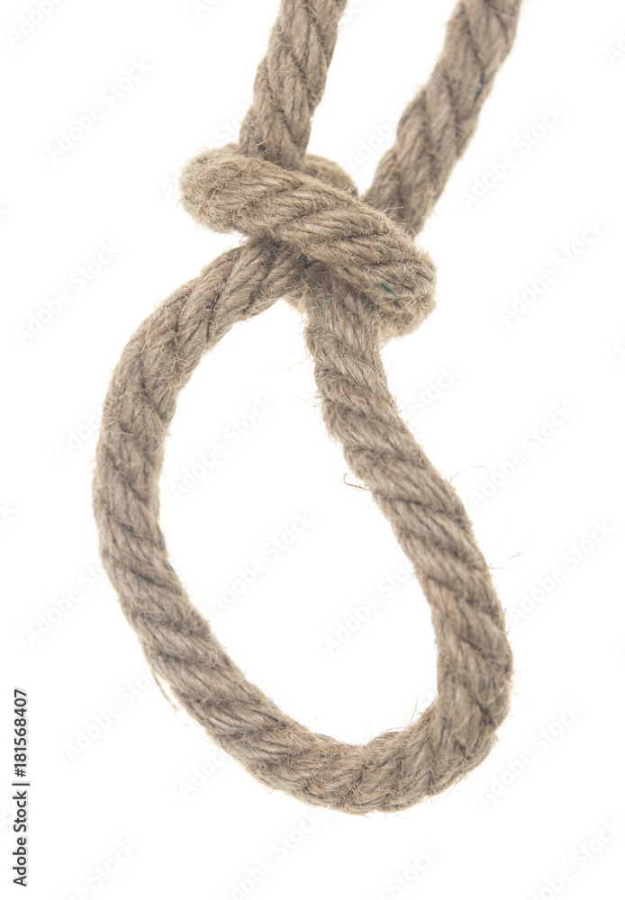 Obraz premium gallows isolated on white background