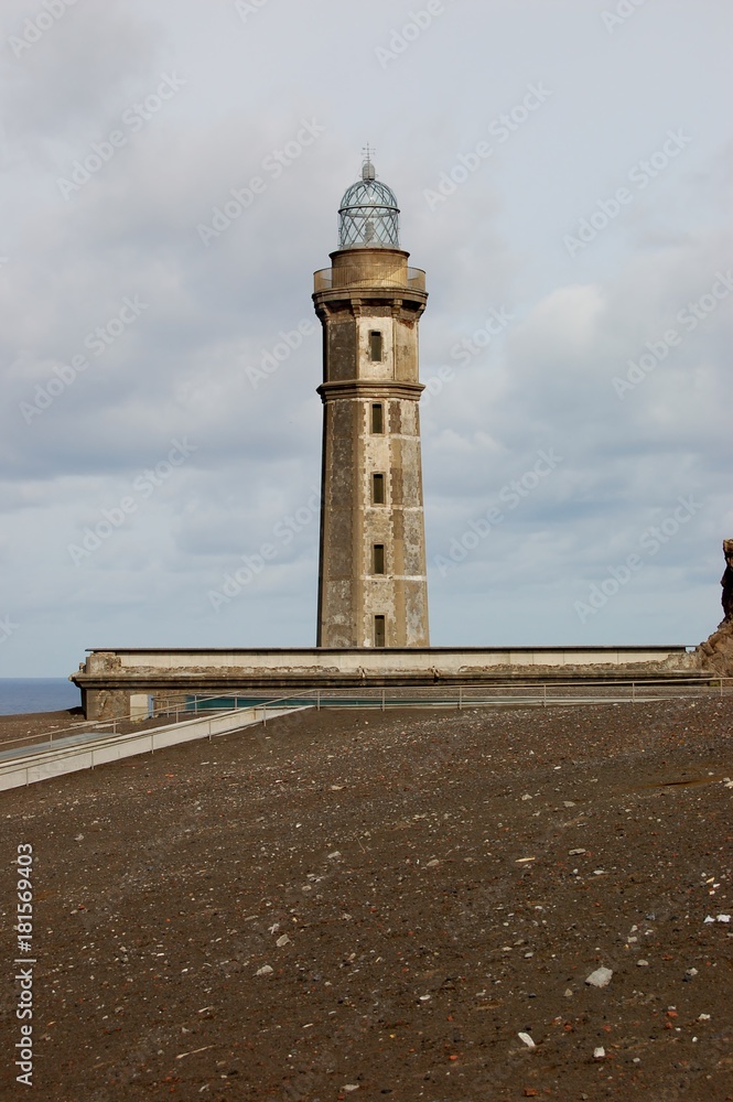 Vulcão dos Capelinhos. Ilha do Faial, Açores, Portugal.
