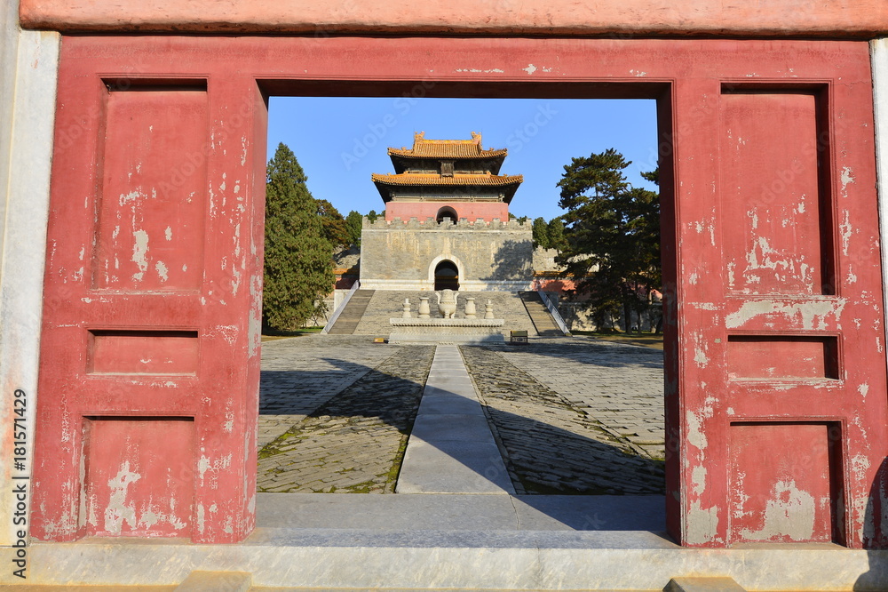 Fototapeta premium Ancient buildings in China
