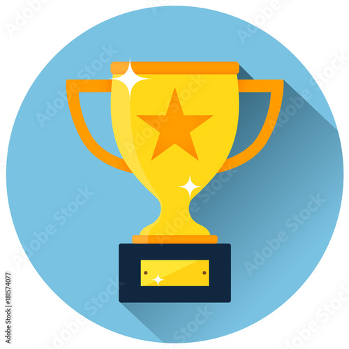 trophy icon concept design