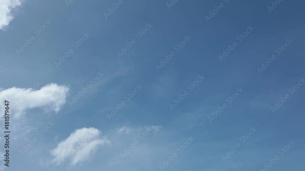 Cloudscape blue sky time lapse high definition movie footage with light cloud formations. Cloudscape blue sky time lapse high definition movie footage with light cloud formations.