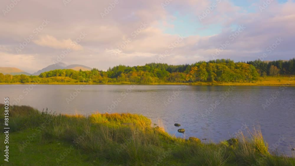 Autumn on Loch Awe in Scotland Autumn on Loch Awe in Scotland