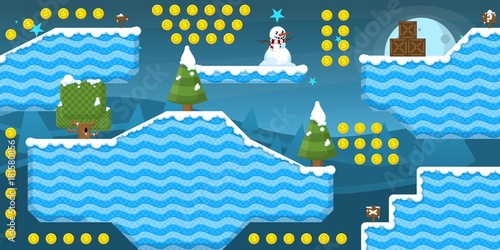Ice Game Tileset