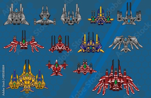 Space Ship Set 2