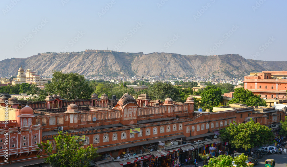 Old architecture in Jaipur, India