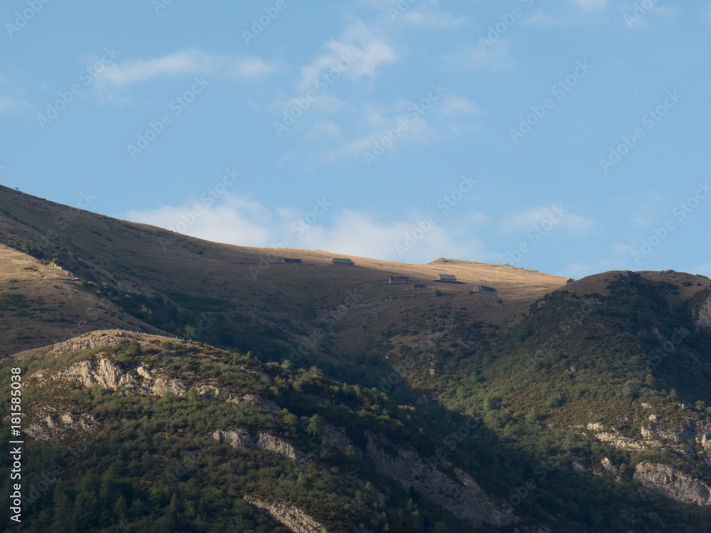 Lake barasona in Graus in the Spanish Pyrenees Lake barasona in Graus in the Spanish Pyrenees