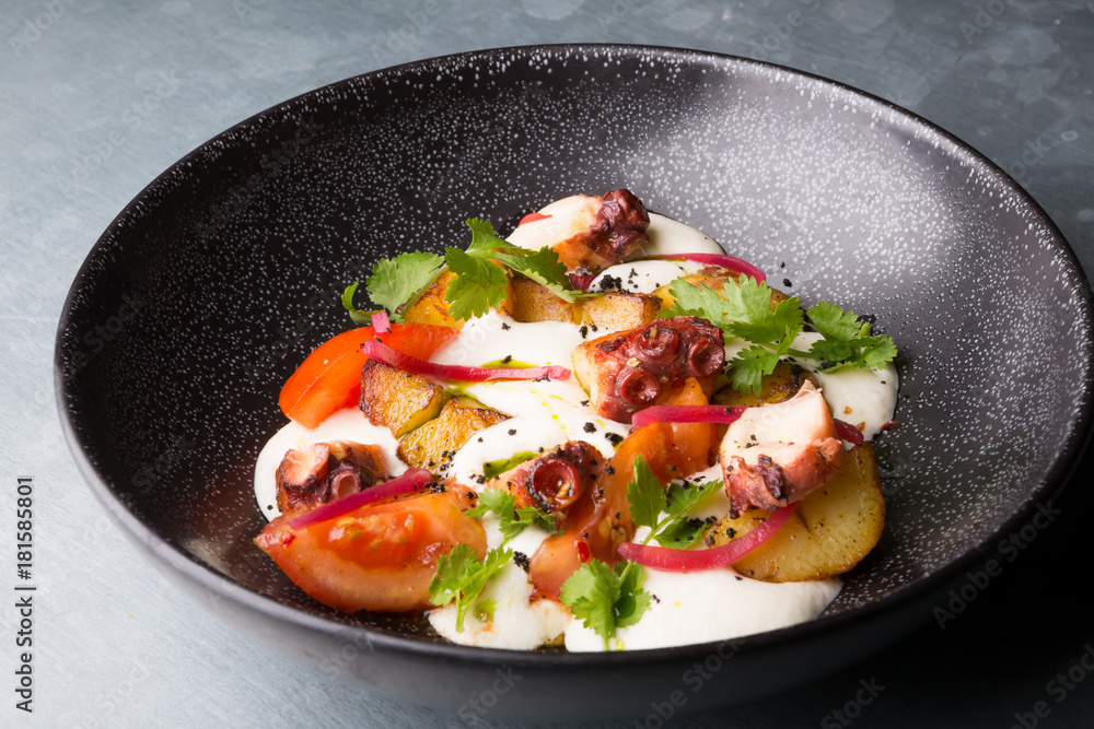 Italian squid salad Italian squid salad
