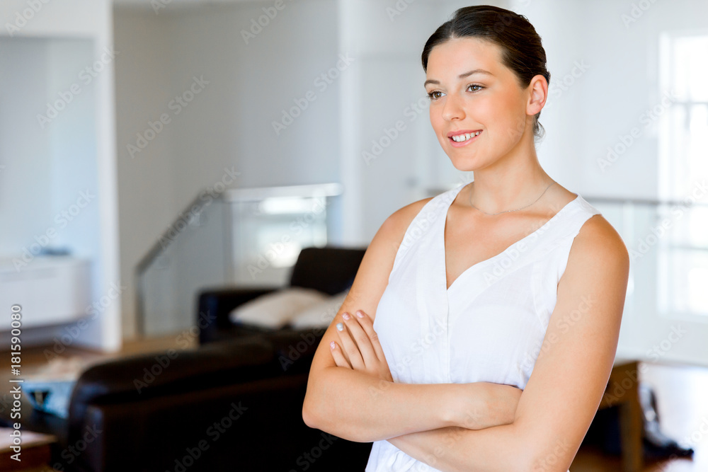 Beautiful woman portrait indoors Beautiful woman portrait indoors