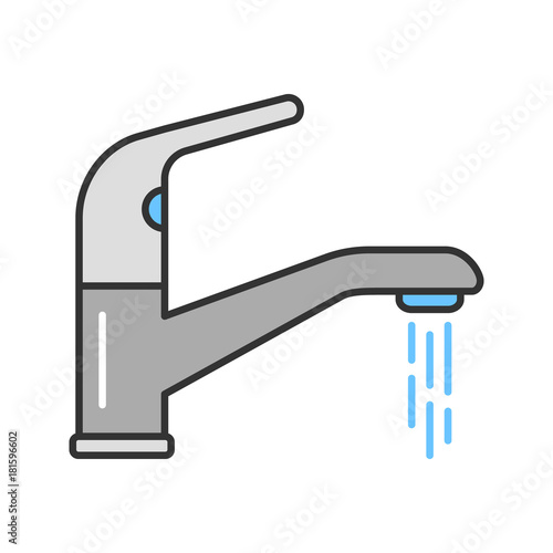 Faucet color icon