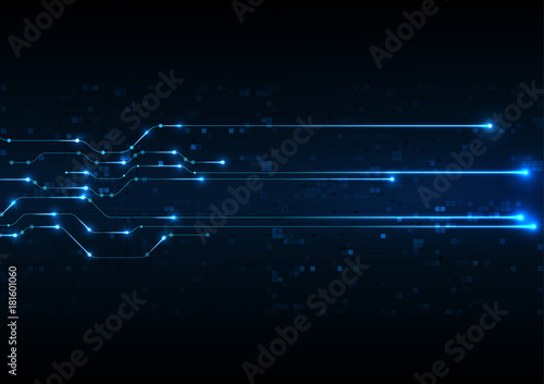 vector abstract background technology illustration communication data security