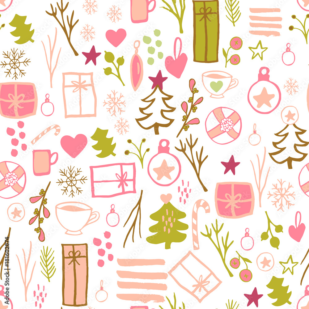 Christmas Light Colors Pattern Christmas Light Colors Pattern