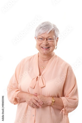 Portrait of happy grandmother