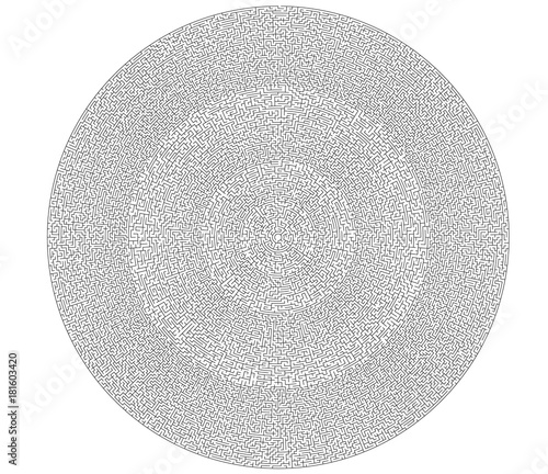 Vector labyrinth background, maze illustration