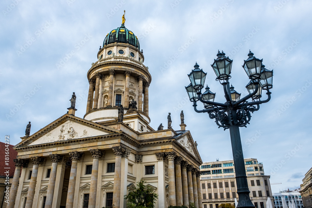 The French Cathedral on the Gendarmenmarkt in Berlin, Germany