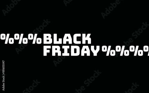 Black Friday Rabatte Prozentzeichen