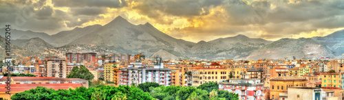 Palermo as seen from the roof of the Cathedral - Sicily