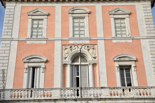 Palais Renaissance rose à Pise en Toscane, Italie