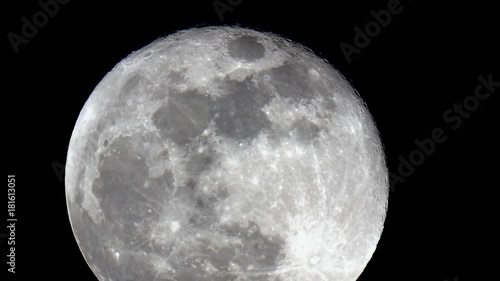 Full Moon Telescope View