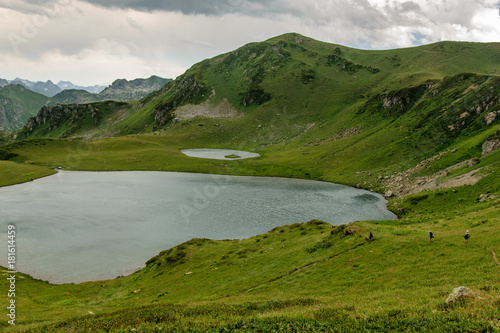 Mountain lake in Abkhazia