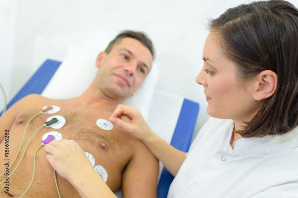 Obraz premium putting vital parameters