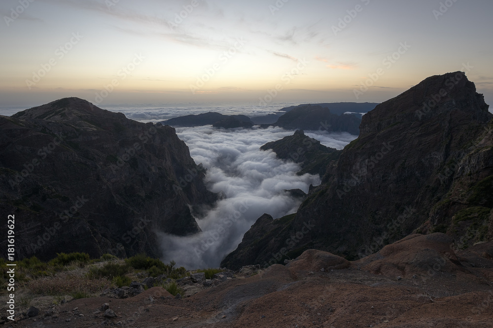 Pico do Arieiro, Berg in Portugal