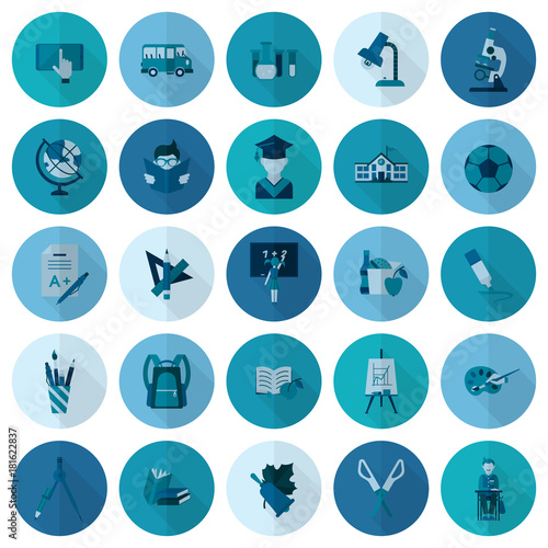 School and Education Icons