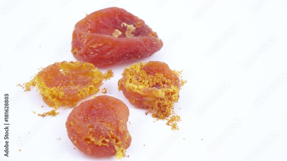 Pile of dried apricots Pile of dried apricots