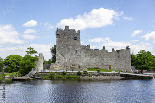 Ross Castle pier in Killarney national park