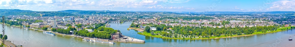 Panorama Koblenz
