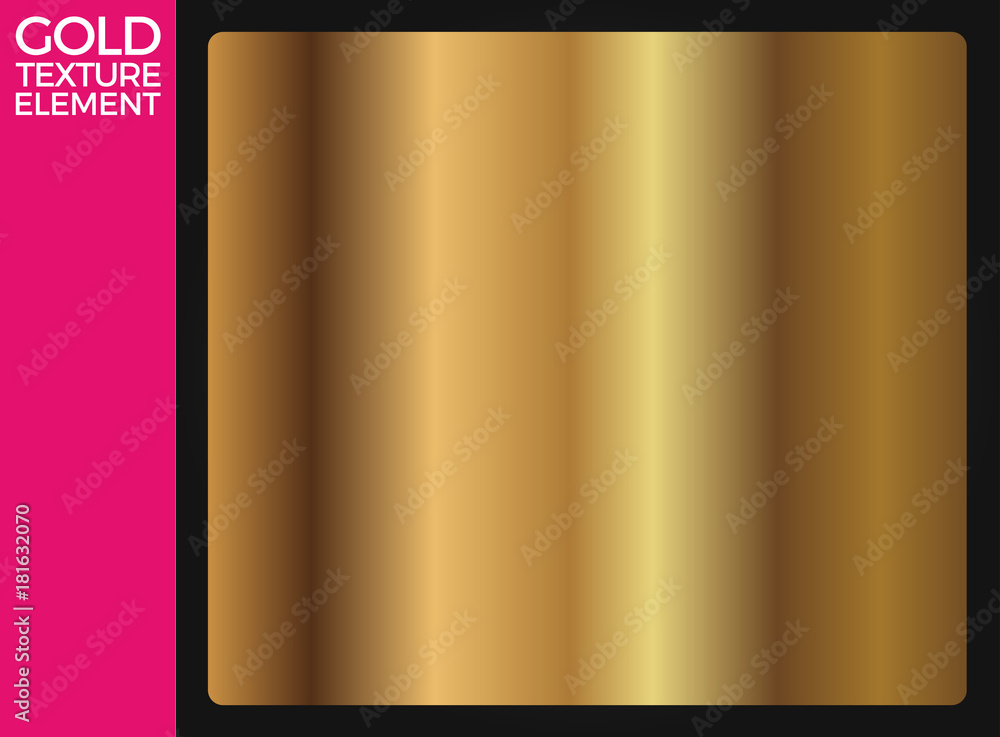 Obraz premium Gold Texture, Light Realistic, Golden Metallic Gradient Template, Abstract Metal Decoration, Gold Background, Gold Vector Eps 10