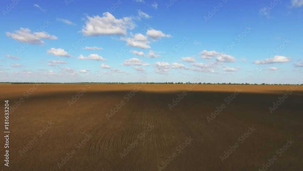 AERIAL: Plowed field / AERIAL: Agricultural grounds with plowed fields AERIAL: Plowed field / AERIAL: Agricultural grounds with plowed fields