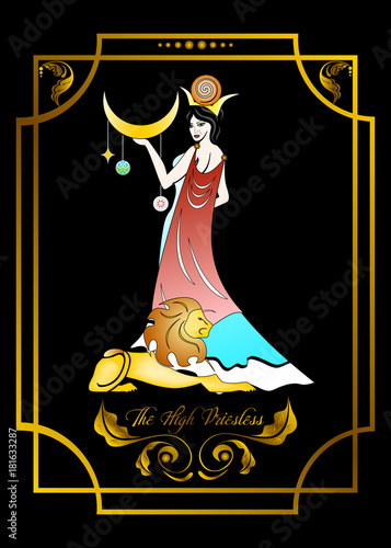 the priestess card