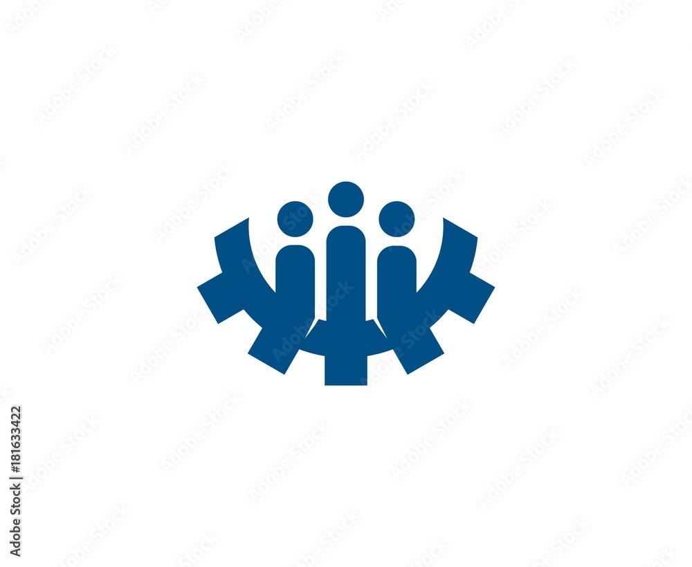 Business people logo Business people logo