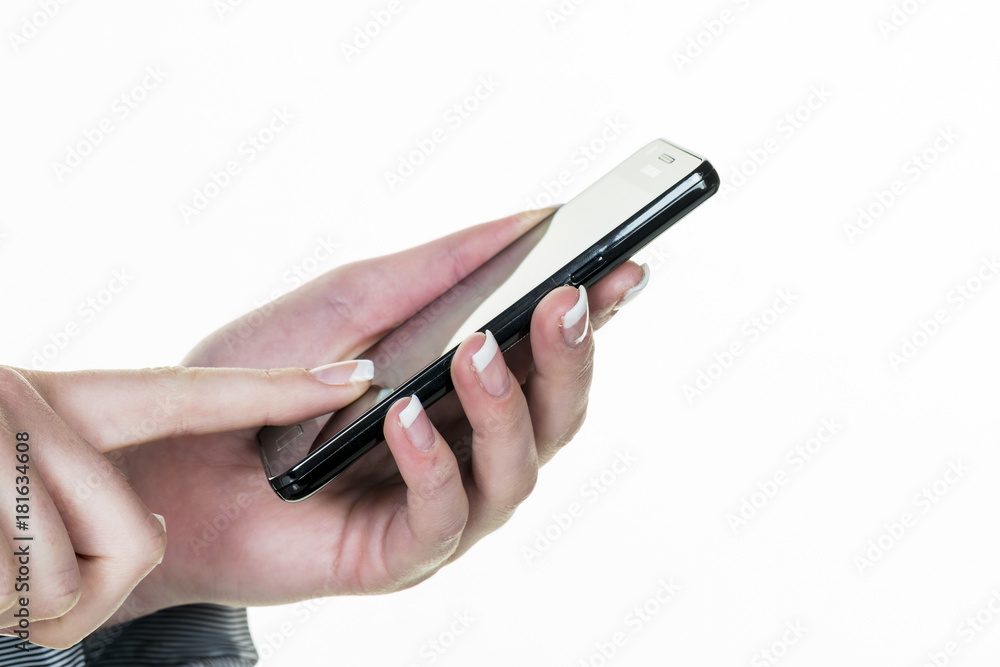 sms is written on the mobile phone sms is written on the mobile phone