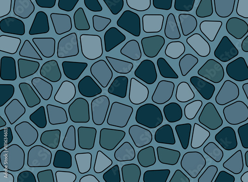 stone pebble texture mosaic vector background wallpaper