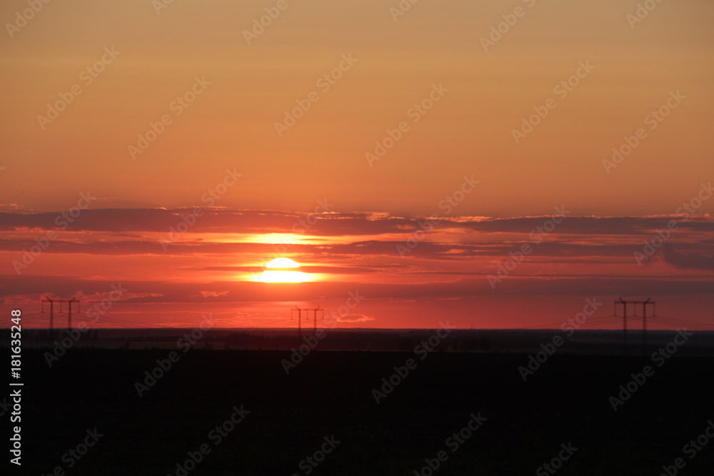 Fototapeta premium Sunset