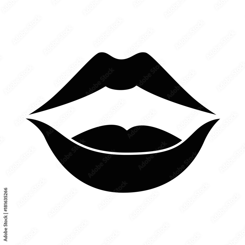 pop art lips icon vector illustration design pop art lips icon vector illustration design