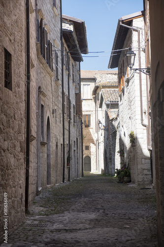 Ascoli Piceno  Marches  Italy   historic buildings