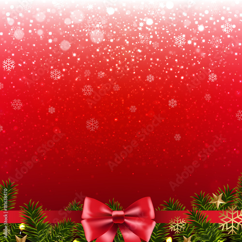 Christmas Red Poster