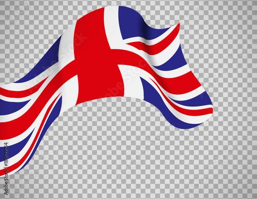 England flag on transparent background